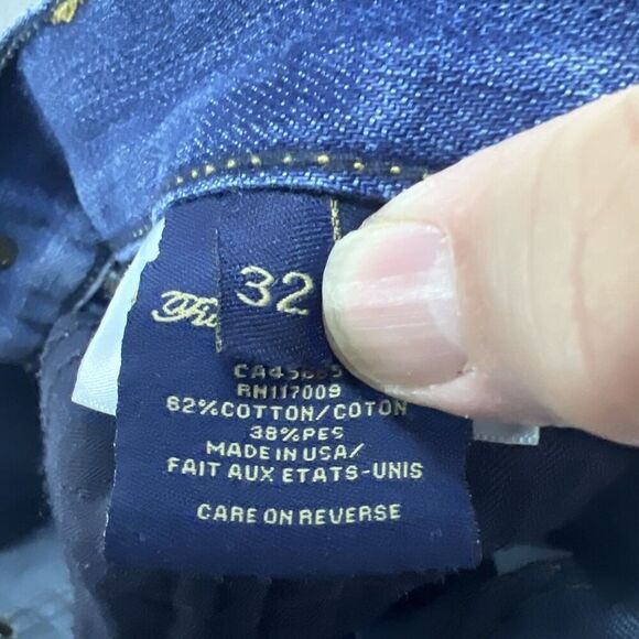 Fidelity 5011 Jeans Mens 32 Blue Classic Fit Straight Leg Denim Trigger Vintage - Picture 8 of 10